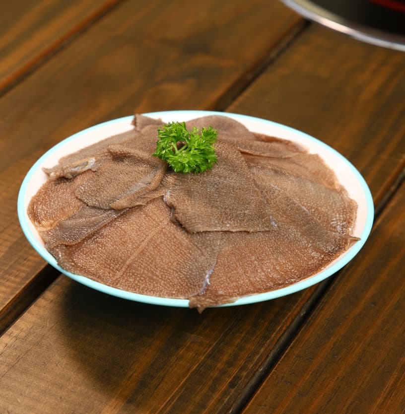 鲜毛肚